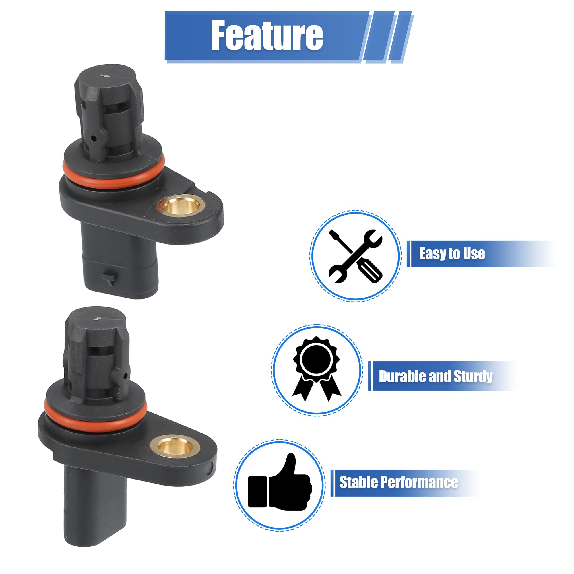 uxcell 2pcs Cam Camshaft Position Sensor No.55565708/55565709 for 