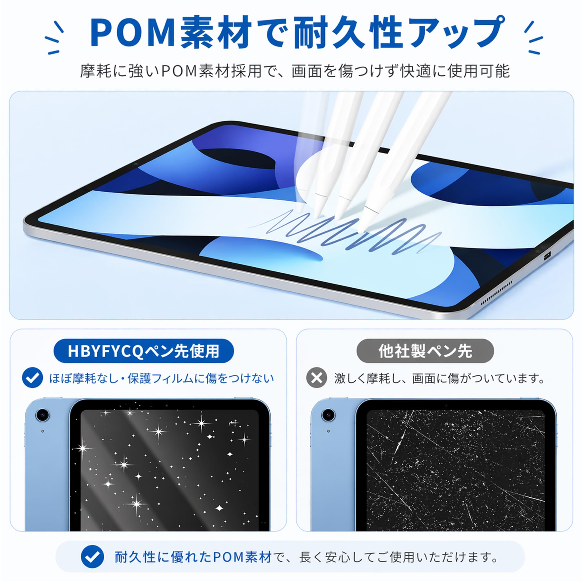 Apple Pencil Pro +替え芯 ほぼ未使用 Amazon.co.jp: 6個入 Apple Pencil ペン先 交換用 チップ 替え芯 POM