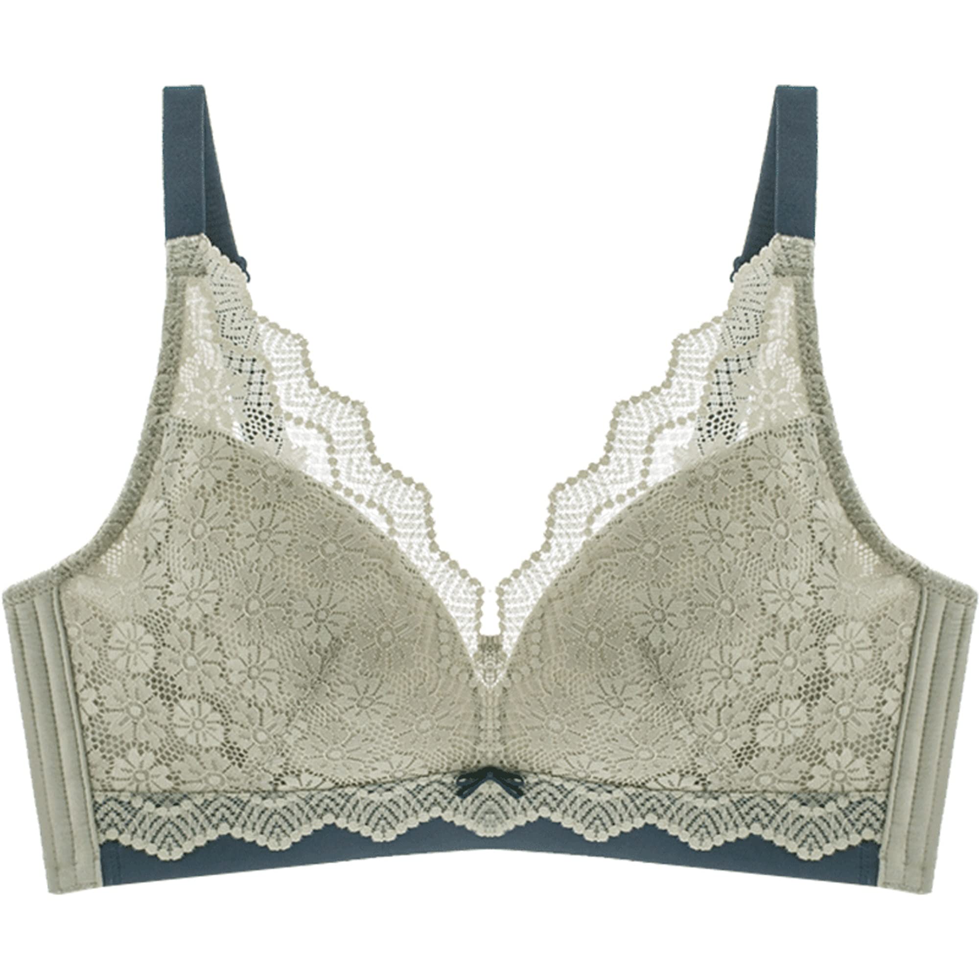 Soutien-gorge push-up sans armatures, bralette en dentelle WENJUN taille 75E - 8