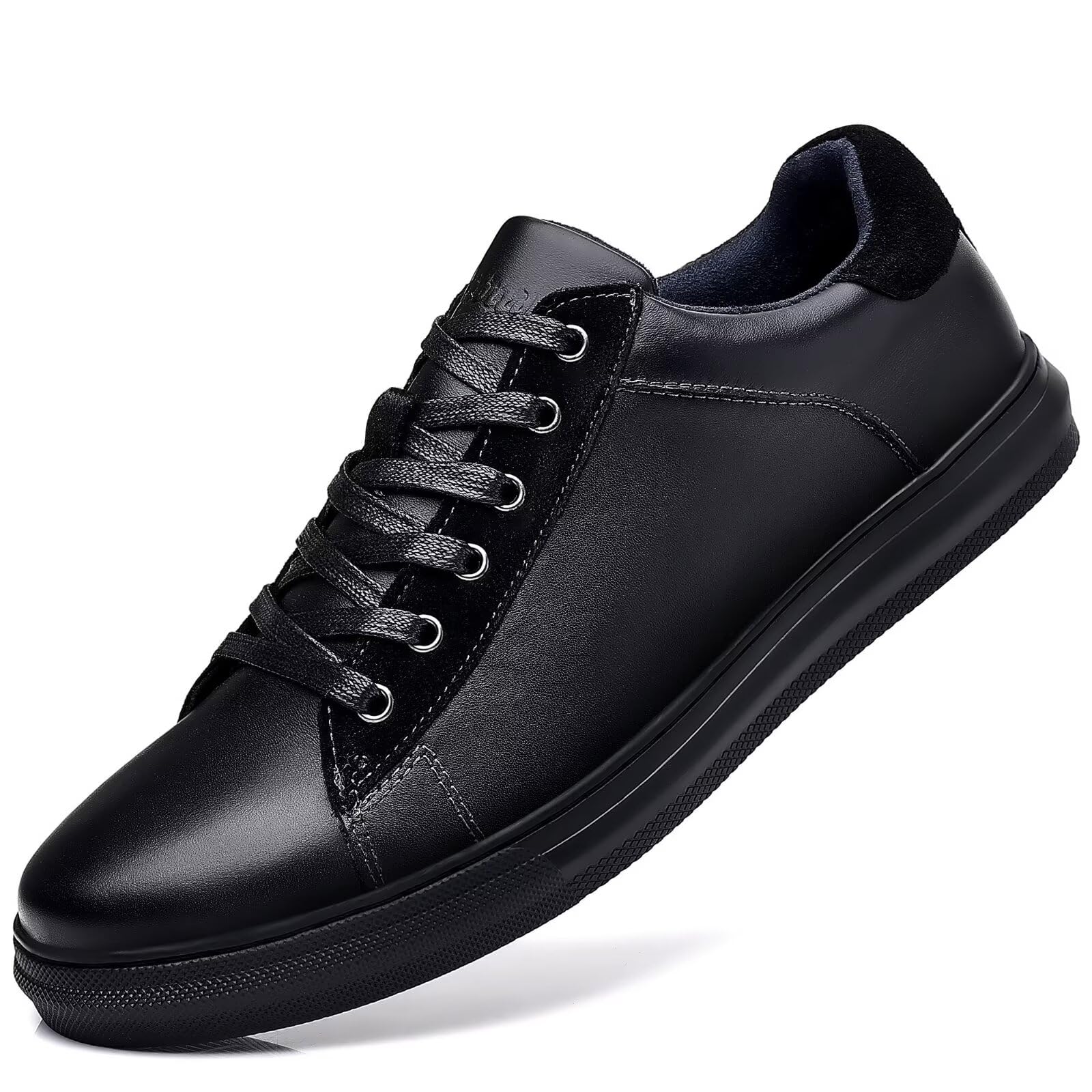 Arkbird Casual Sneakers Breathable Lace-Up Leather Walking Shoes Comfortable Fashion Sneakers for Men Daily Work product thumbnail 2
