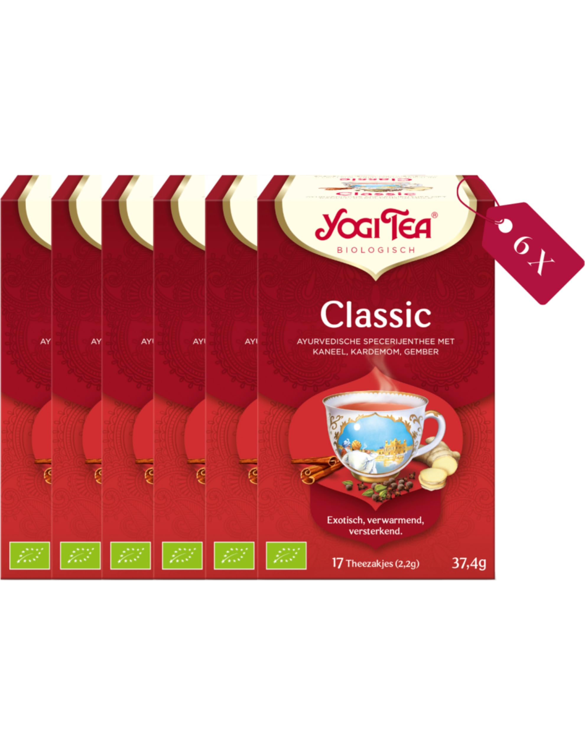 Yogi Tea Classic - tacka: 6 sztuk