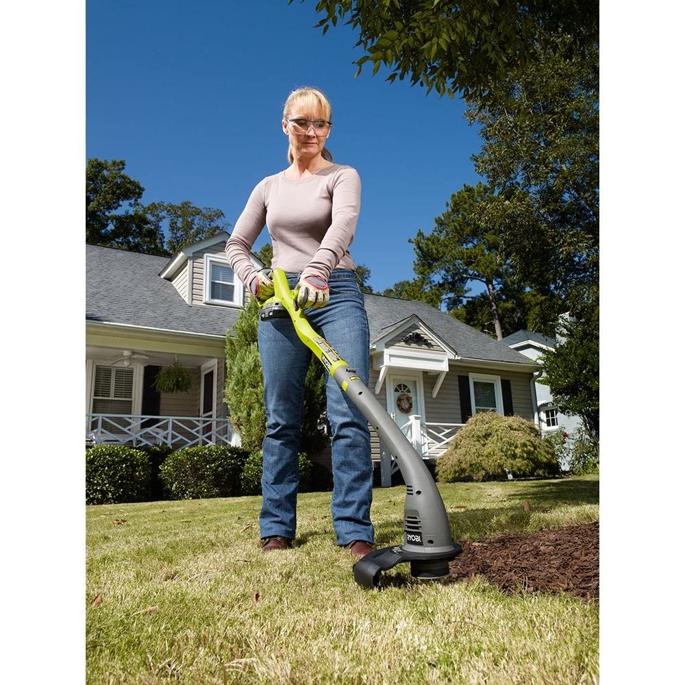 RYOBI One+ Coupe-bordure électrique sans fil Lithium-Ion 18 V - Batterie 1,3 Ah et chargeur inclus
