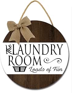 Plaque en métal vintage « The Laundry Room Loads Of Fun » - Poster Plaque en métal vintage « The Laundry Room Loads Of Fun » - Poster