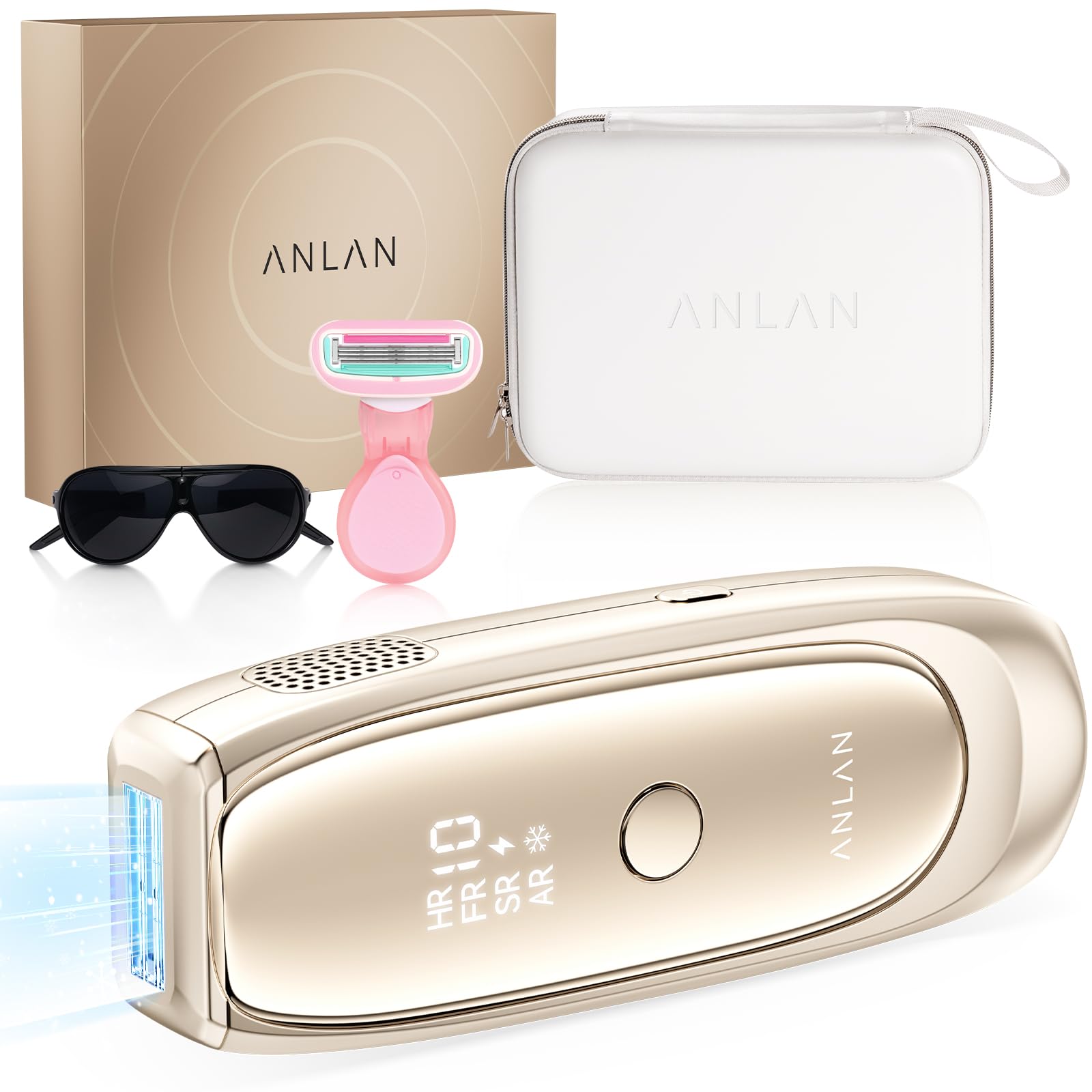 ANLAN Épilateur Lumière Pulsée