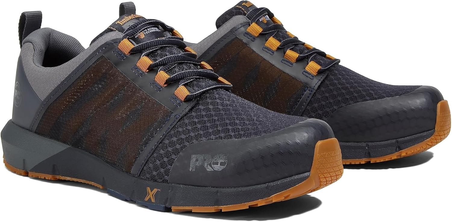 Timberland PRO Men's Radius Composite Safety Toe Industrial Athletic Work Shoe, Navy/Charcoal-2024 New, 10.5M - Image 6