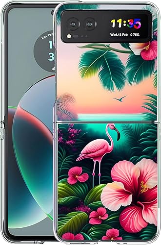 Bcov Funda rígida para Motorola Razr 2023, funda protectora rígida a prueba de golpes para Motorola Razr 2023