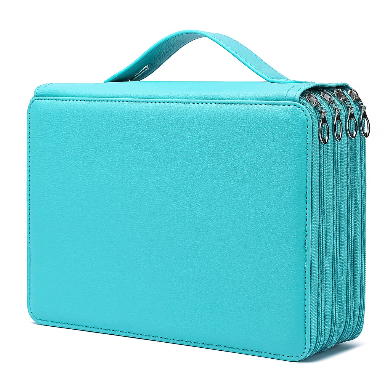 YOUNGCOL 200 Slots Colored Pencil Case - Deluxe Oxford fabric Pencil Organizer Holder With Zipper Closure Large Pencil Box for Colored Pencils Watercolor Pencils โ image 1