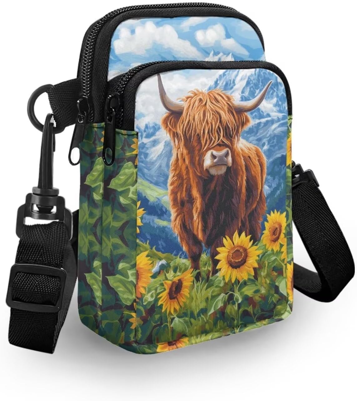 Xpyiqun Small Crossbody Bag Women Phone Purses Sling Shoulder Handbag Cross Body Pouch Wallet Bags - Image 3