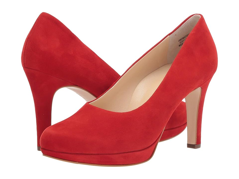 

Paul Green Sabrina Pump (Red Suede) Women's 1-2 inch heel Shoes