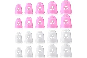 Breathable Rubber Thimble Pads for Enhanced Finger Protection and Sorting Efficiency