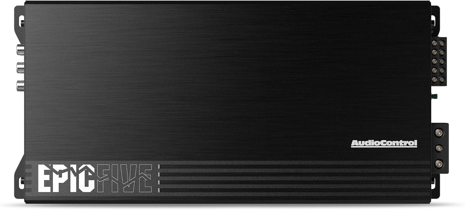 AudioControl EPICFIVE Epic Series 1100 Watt RMS 5-Channel Car Audio Amplifier