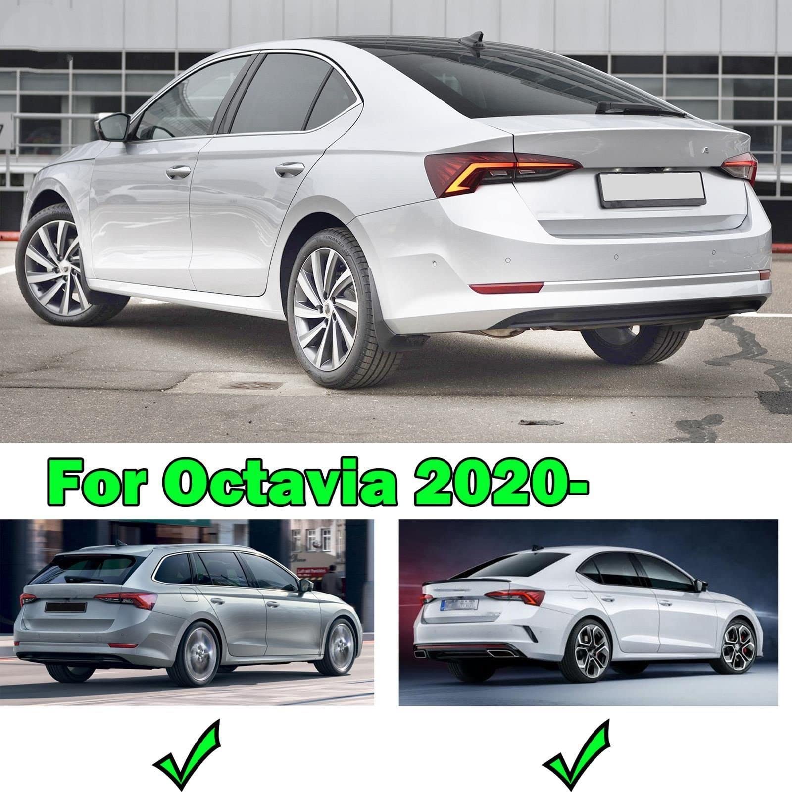 Auto Paraspruzzi Parafanghi Parafango Copertura, per Skoda