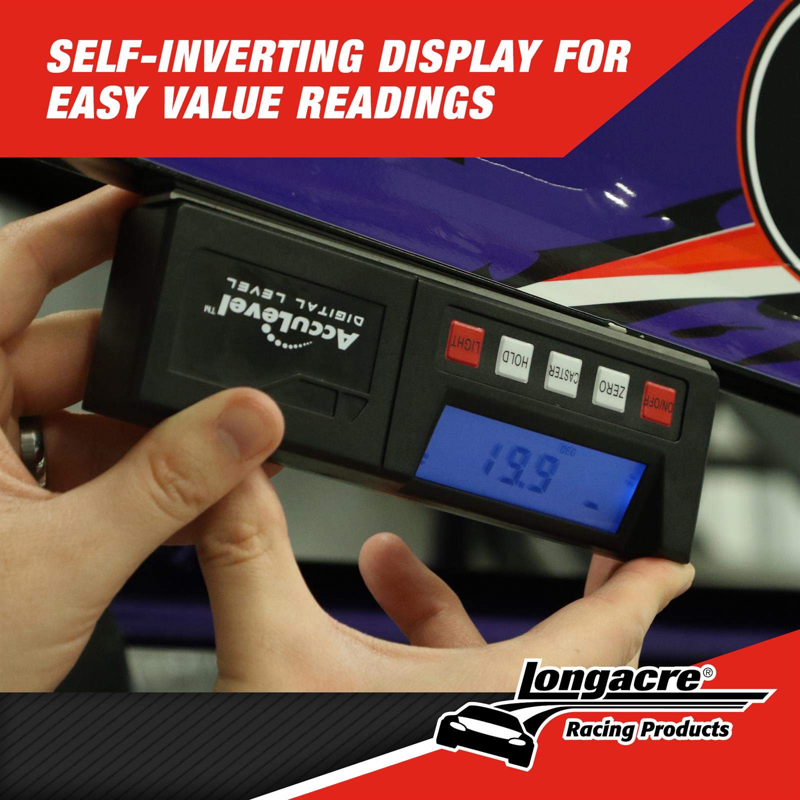 Longacre Racing Acculevel Digital Level Pro Model 78311 w/Case