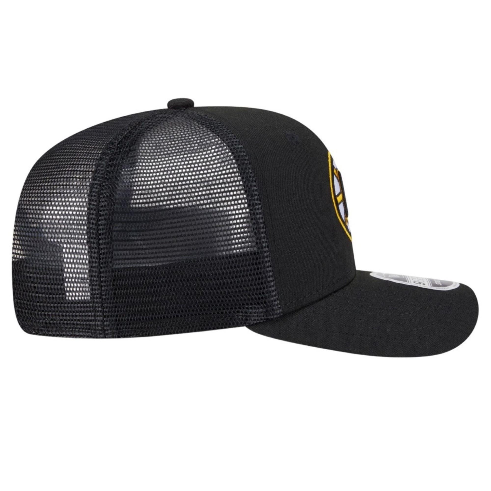 New Era 9Seventy Stretch-Snap NHL Trucker Cap con Visera Curvada Heritage-Style Snapback Cap