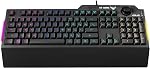 ASUS Membrane Gaming Keyboard for PC - TUF K1 | Programmable, Onboard Memory | Dedicated Volume Knob, Aura Sync RGB & Side Lighting | Detachable Wrist Rest | Spill-Resistant | Highly Durable | Black