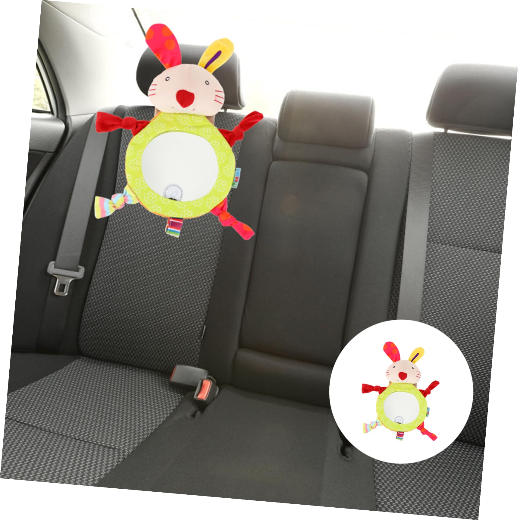 HEMOTON 3 Piezas Observe El Espejo Retrovisor Espejo De Coche Recién Nacido De Dibujos Animados De Observación Para Retrovisor Del Asiento Retrovisor De