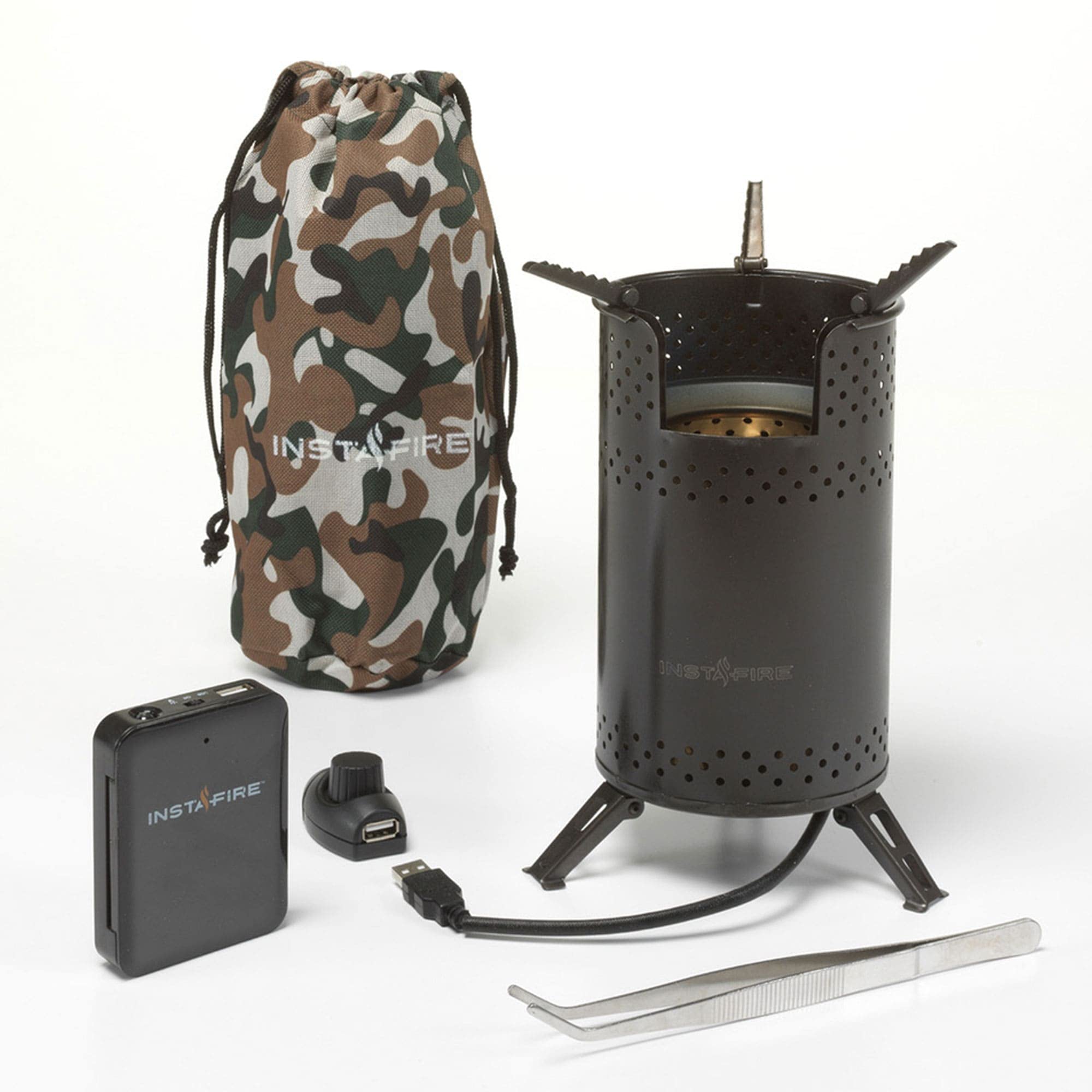 Amazon.com: INFERNO Outdoor Biomass Stove (Compact, Camping, Off-Grid,  Emergency) by InstaFire : Sports u0026 Outdoors