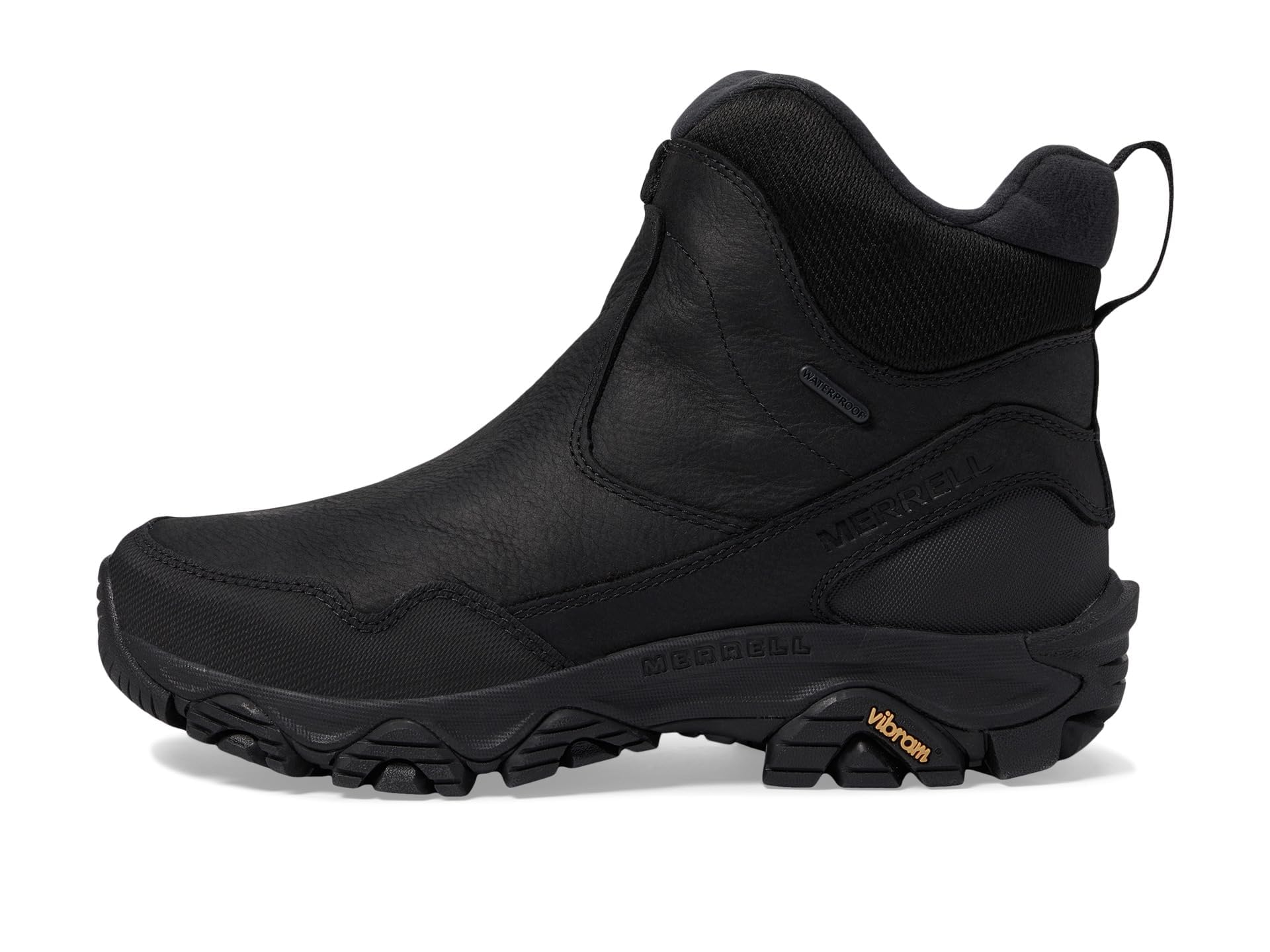 Merrell Men's Coldpack 3 Thermo Tall Zip Waterproof Snow Boot, Black, 10 Wide