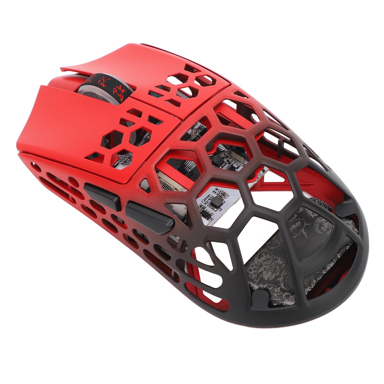 CHICIRIS Mouse da Gioco Wireless, Mouse Ergonomico per Computer con Sensore 26000 DPI, 5 Pulsanti Programmabili, 3 modalità Bluetooth 2.4G Cablato per Utenti Destrimani