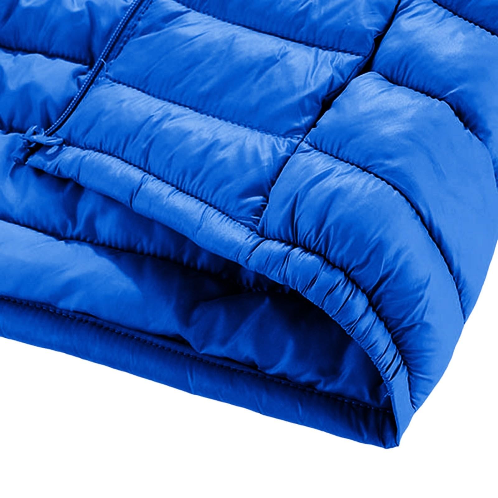 Winterjacke Mädchen und Jungen Leichte Daunenjacke Kinder Leichtgewichtige Warme Softshelljacke Steppjacke Puffer Jacke Herbst Mit ReißVerschluss Winddicht Kapuzenjacke Winter Freizeitjacke