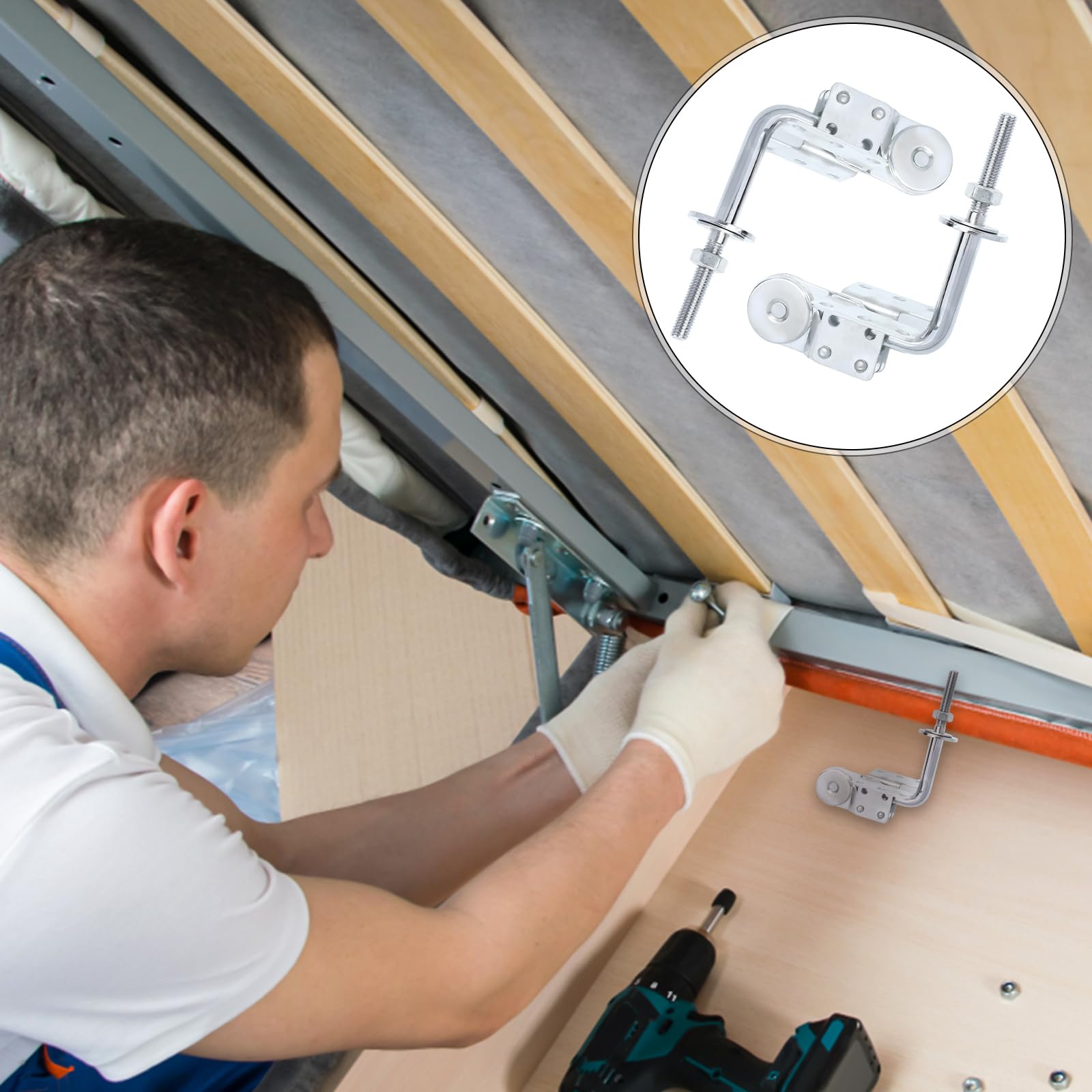 Veemoon 2stücke Verstellbares Sofa Kopfstützen-scharnier Gang Verstellbare Möbel-hardware Für Sofas Betten Und Stühle Praktisches Zubehör Alten Scharnieren