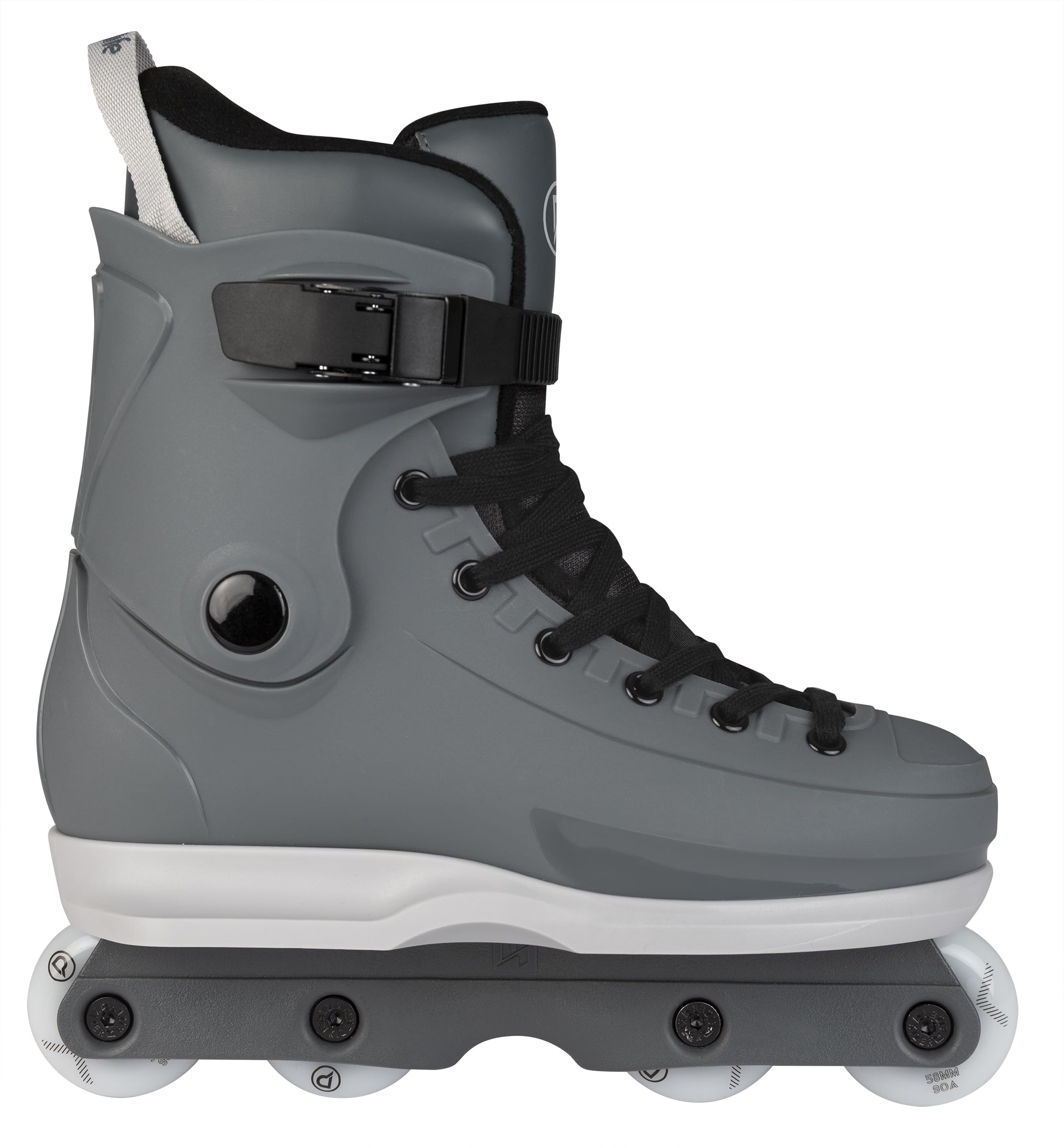 Playlife Pattini in linea aggressivi Inline Rave Park nero taglia 37-46 ruote Kizer Fluid V Frame