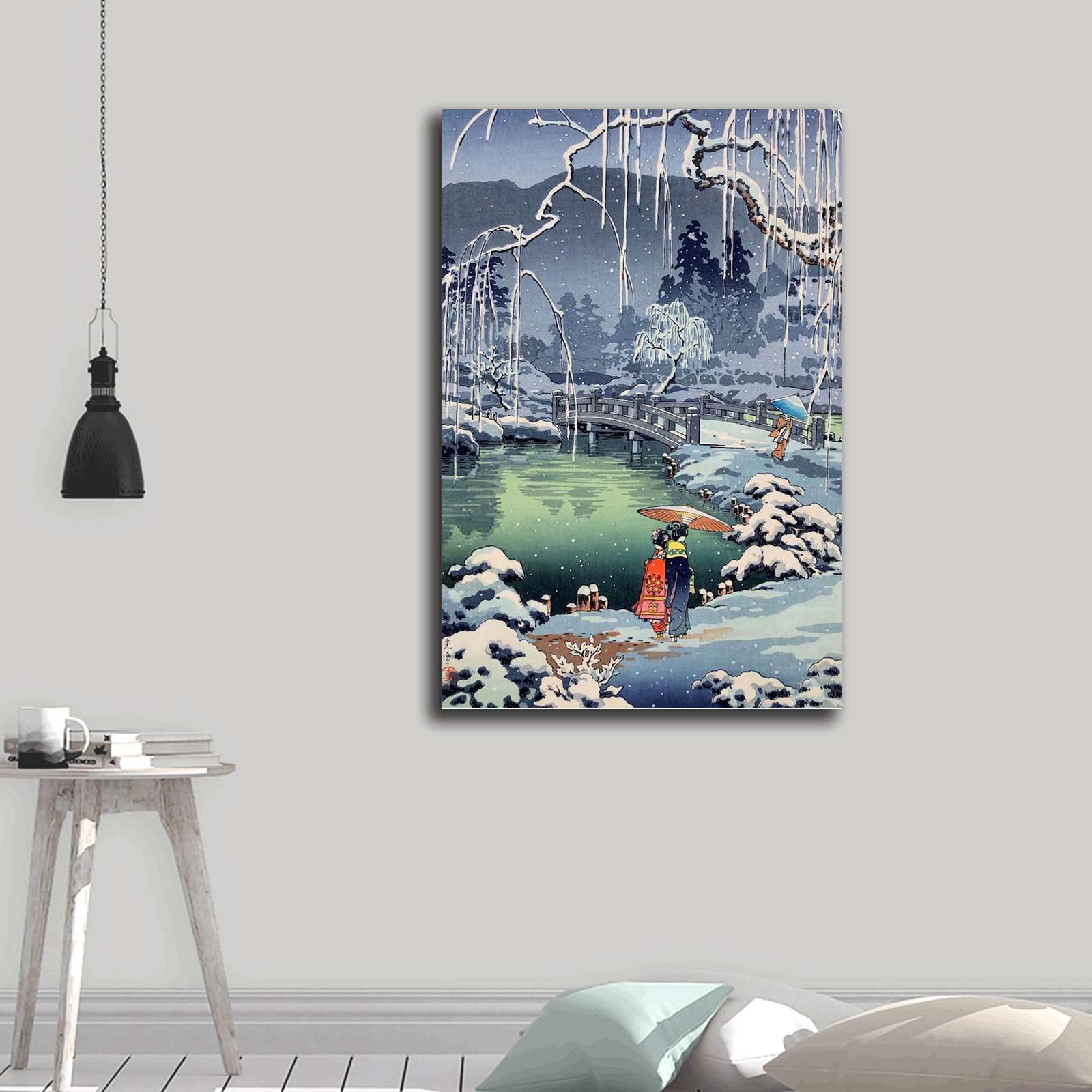 Amazon.com: Canvas Wall Picture Prints Japanese Vintage Style Art