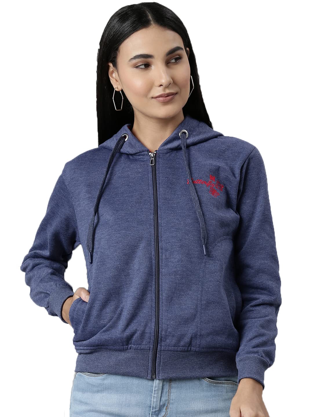 adbucks Women's Cotton Hooded Hoodie-picture-21