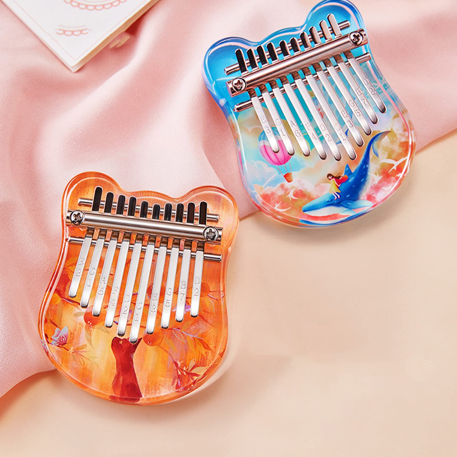 Kalimba 17/21 Keys Acrylic Thumb Piano - Image 3