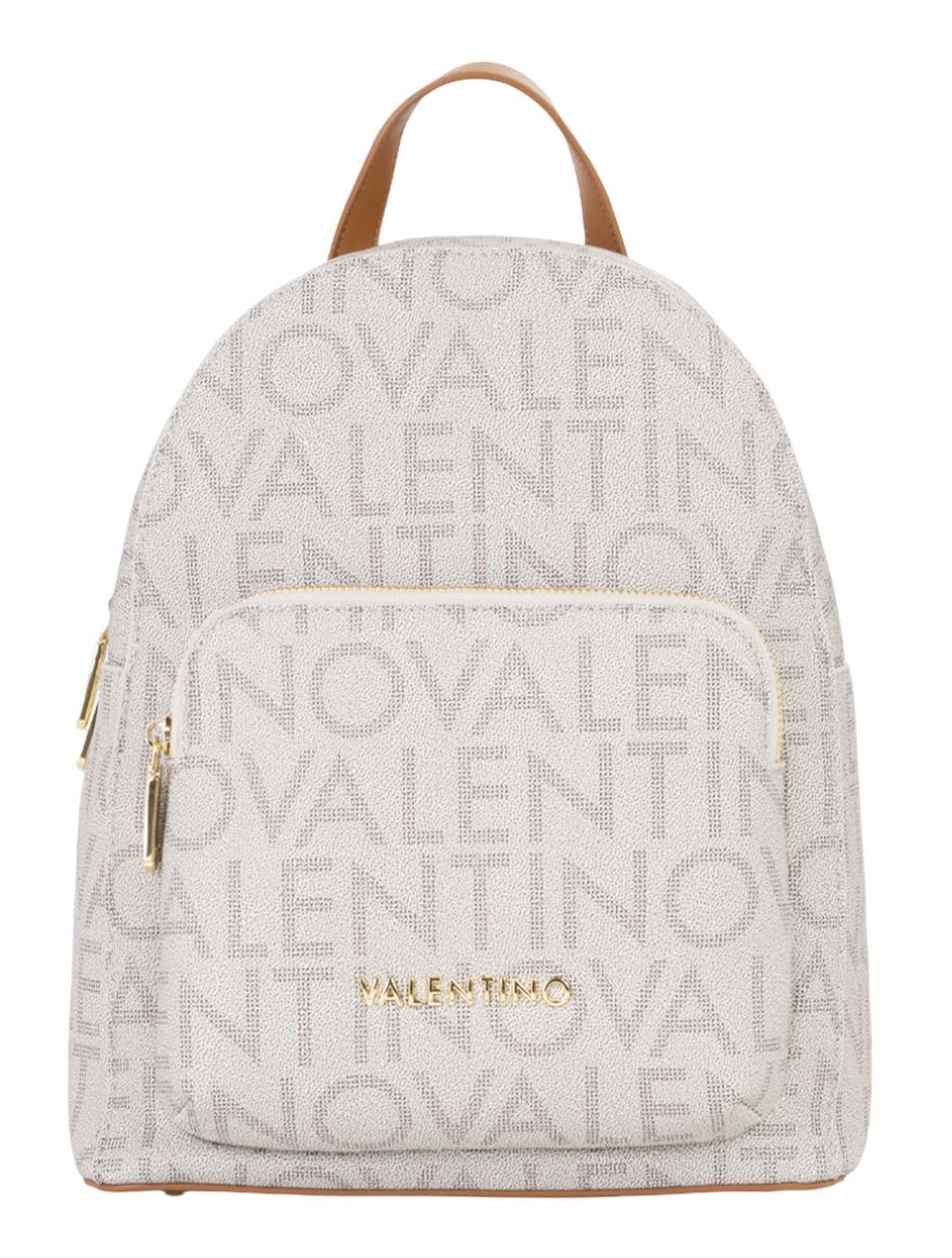 Valentino laptop backpack leisure backpack with laptop compartment Regina Re Backpack Beige/Nature light grey