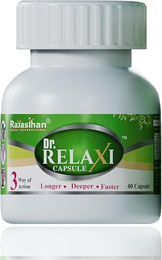 Dr. Relaxi Capsules - Natural Support for Joint Comfort, Mobility &amp; Muscle Wellness | Herbal Formula for Neuromuscular &amp; P...