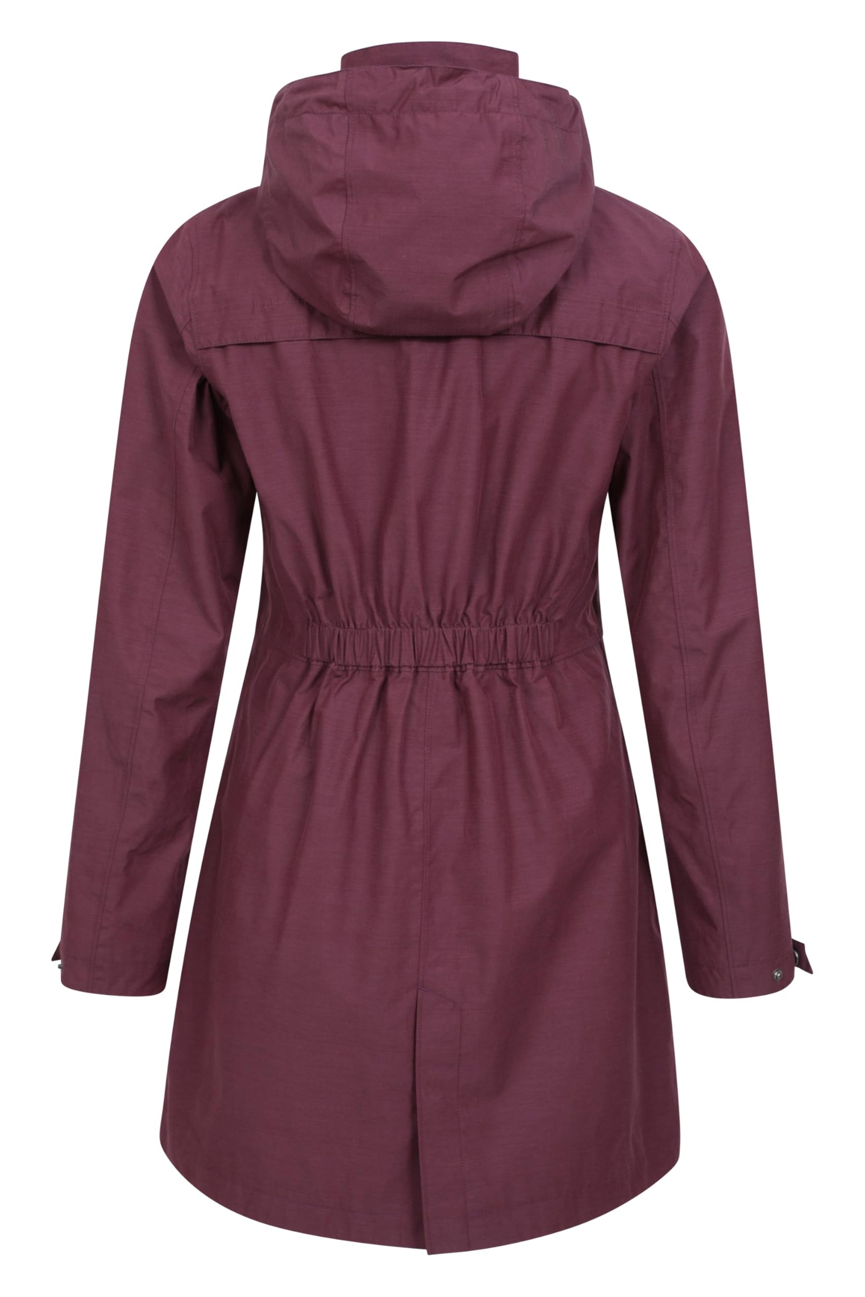 Mountain Warehouse Cloud Burst texturierte Damenjacke – wasserdichte Regenjacke, verstellbare Kapuze – ideal für draußen, im Fitnessstudio, Reisen, Frühling, Sommer