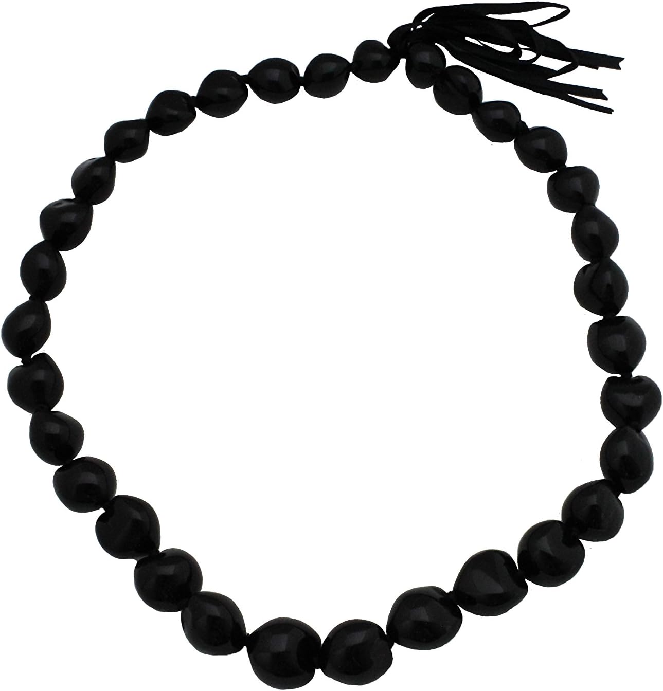 Kukui Nut Lei (Black)