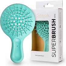 Janeke Mini Superbrush Kids Hair Brush & Small Hair Brush for Detangling Gentle Anti-Static Bristles Vented Brush for Wet or Dry Hair Great for Curly, Thick, Fine, and Wavy Hair Tiffany