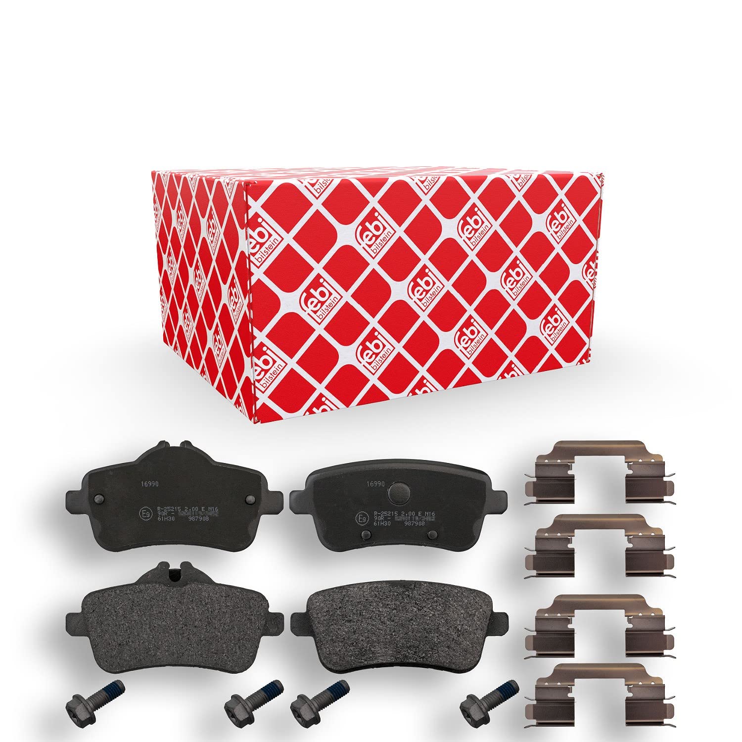 FEBI BILSTEIN BRAKE PAD SET, DISC BRAKE REAR MERCEDES-BENZ A-CLASS CLA GL-CLASS