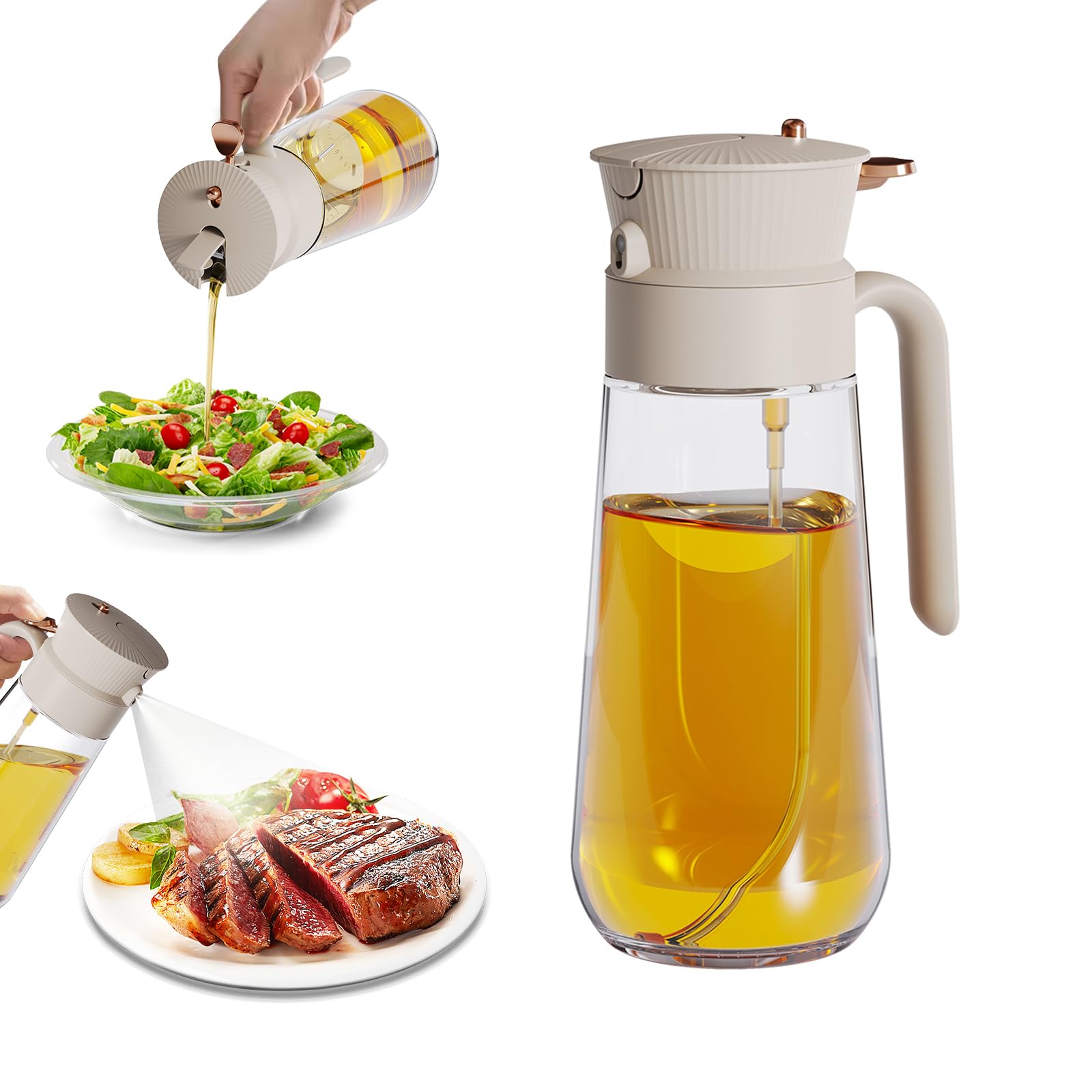 Keaixinyu 19.6oz Olive Oil Sprayer