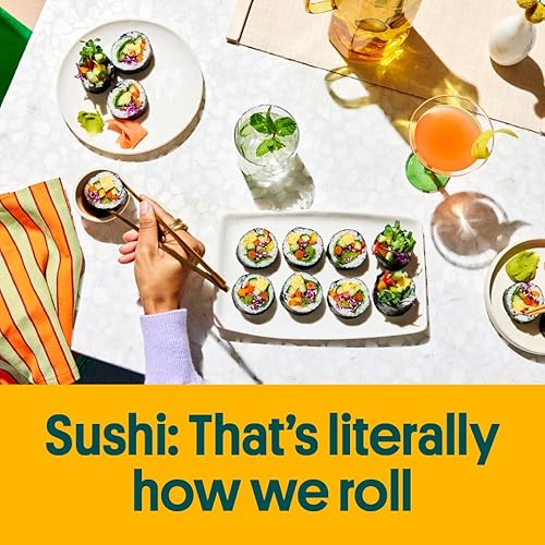 Miniatura 6 de gimMe Hojas de Sushi Nori de Algas Asadas Orgánicas  Estilo Restaurante  081 onzas