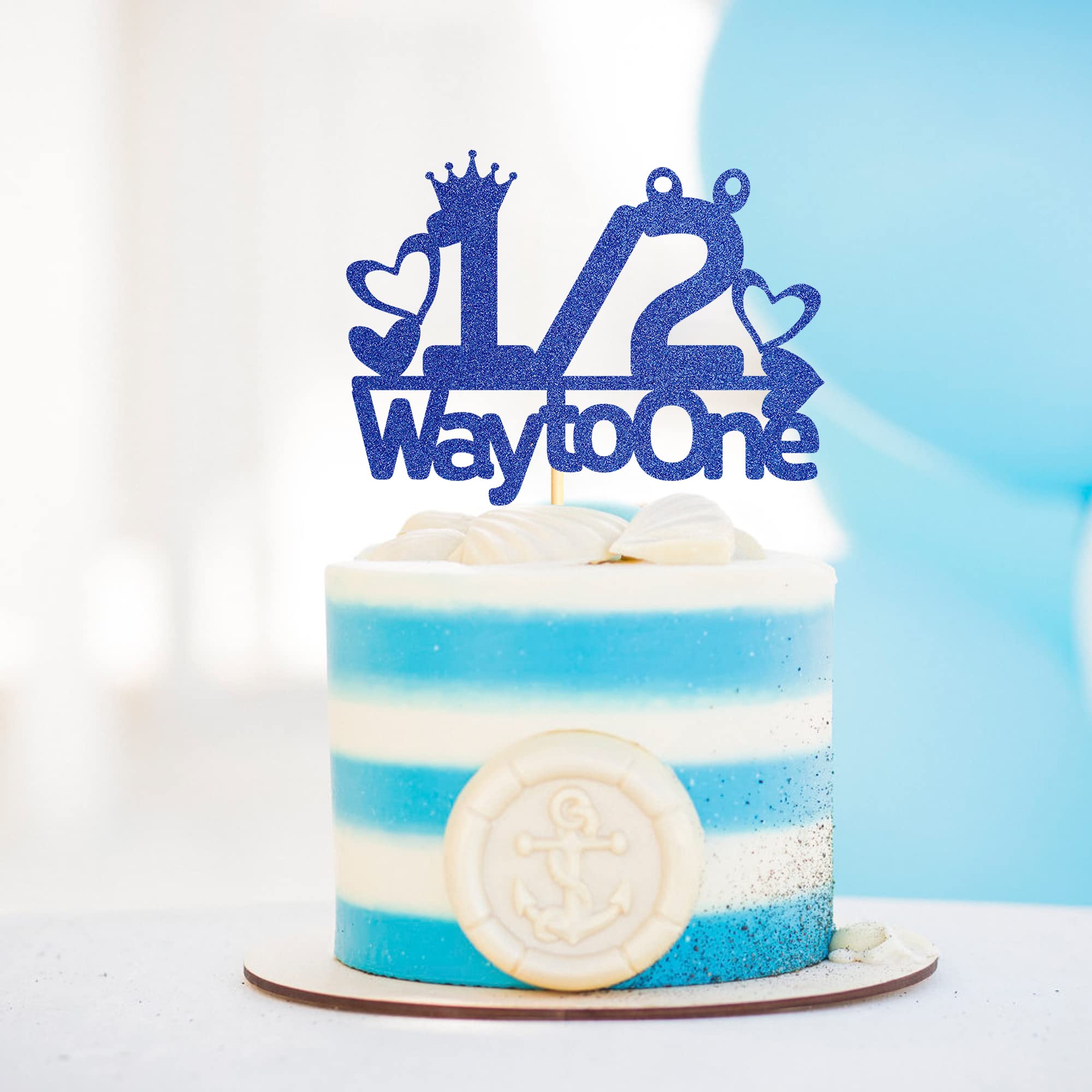 Cakeshop Topper Per Torta Con Glitter Per 12° Compleanno, Per 12° Compleanno, Decorazione Per - Foto 5