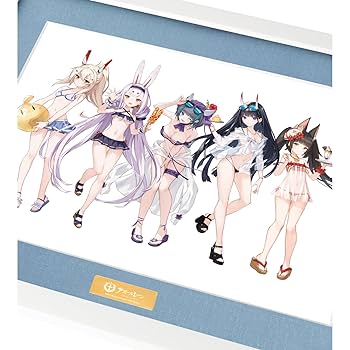 アズールレーン 描き起こしイラスト 島風 水着ver. キャラファイングラフ アズールレーン - 描き起こしイラスト 島風 水着ver. キャラ
