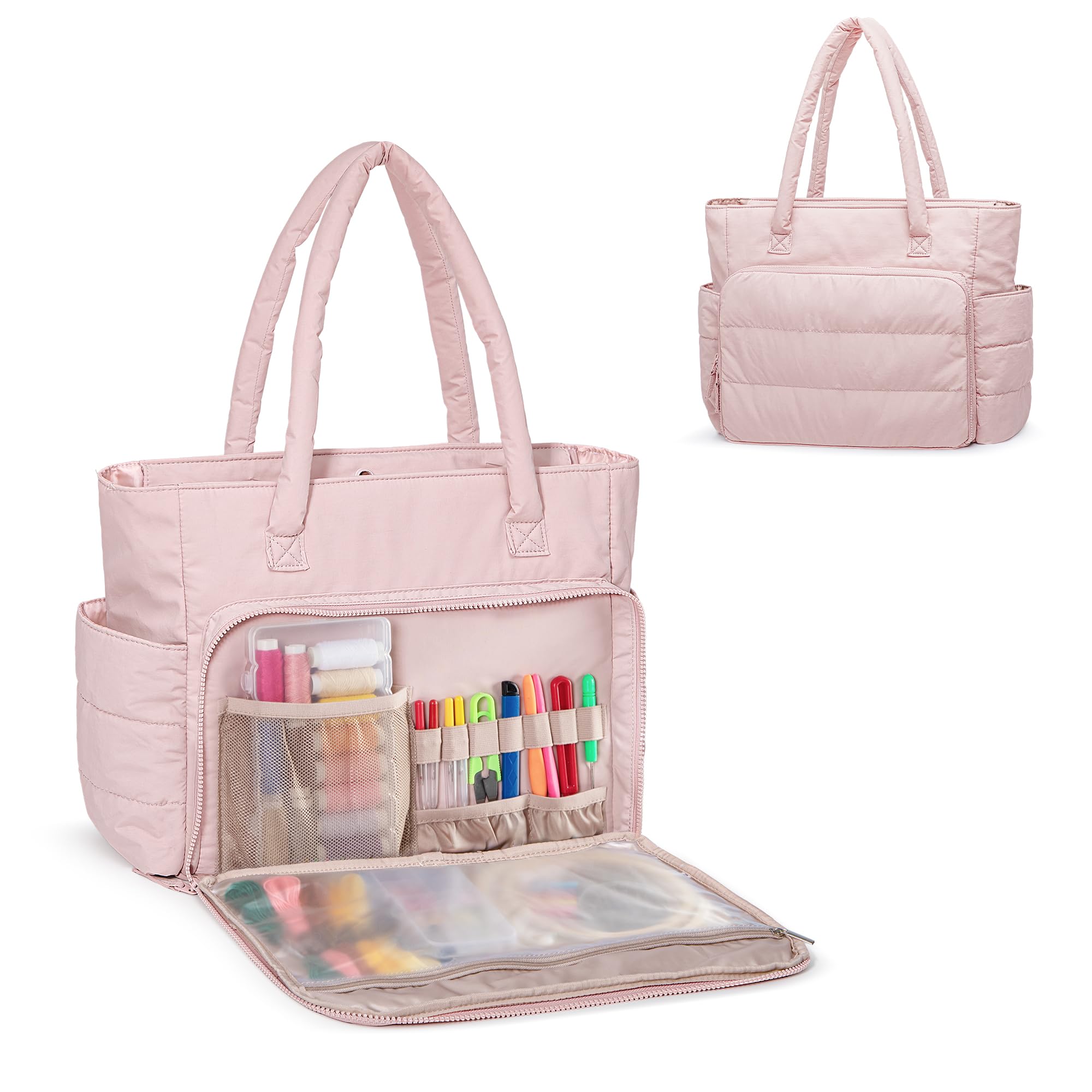 Organiseur poches pour outils de loisirs créatifs et sac de rangement broderie