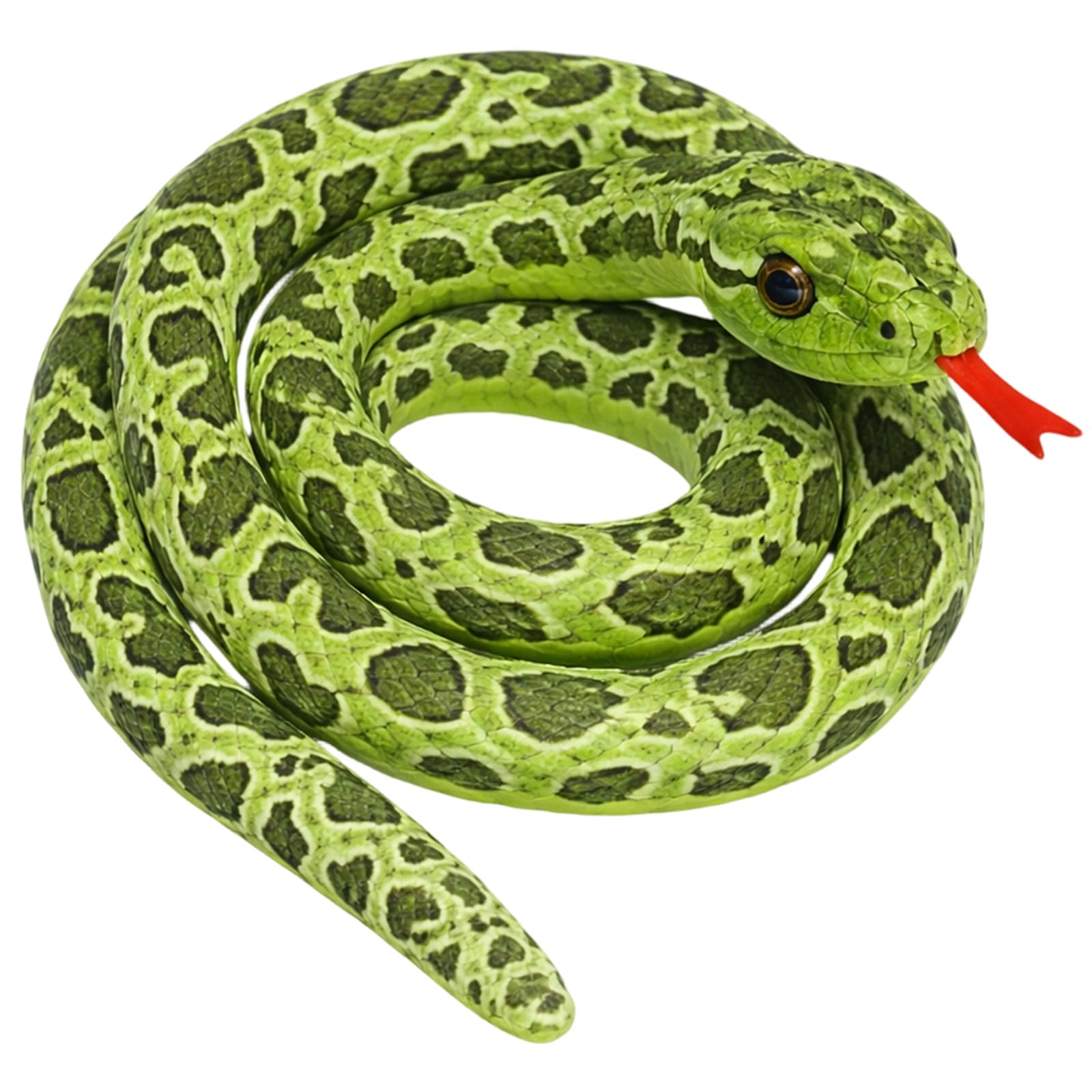 TUBAWD Snake Plush, Educational Animal Learning Play, Halloween Party Decorations, Jungle Theme Parties, Prank Props, Home Sofa Bed Decoration, Comfort Companion, Gift Giving, Cyan Curved Design