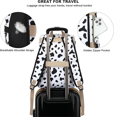 Miniatura 3 de Fuyicat Mochila para laptop para mujeres y hombres, viajes, trabajo, negocios, niñas, niños, mochila escolar, mochila universitaria, compatible con