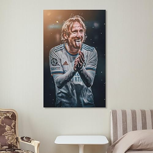 Miniatura 7 de ANDUI Luka Modri - Póster apasionado de atletas famosos del fútbol, leyendas, pintura sobre lienzo, póster de arte de pared, impresión de pergamino,