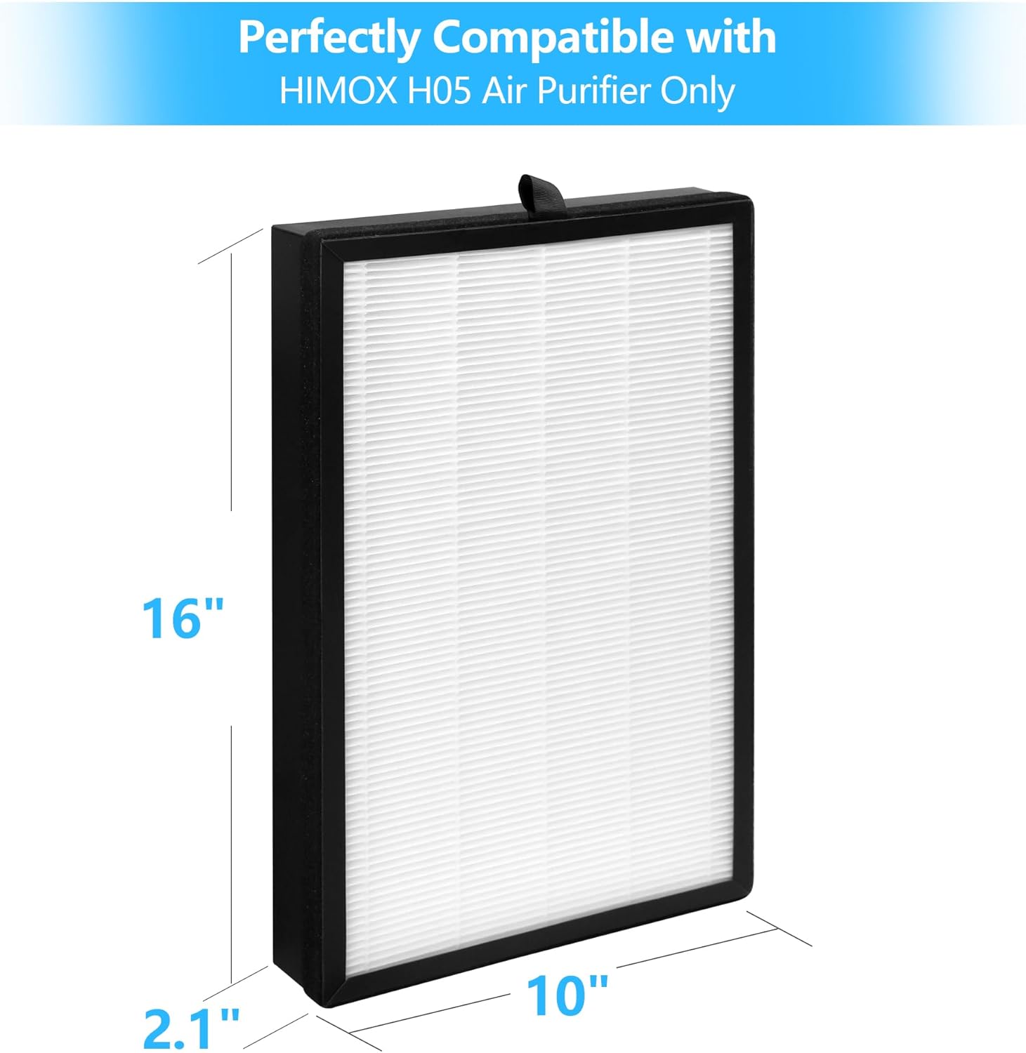 2-Pack H05 Replacement Filter Compatible with HIMOX H05 Purifier Only, 3-in-1 Filtration Filter - Image 2