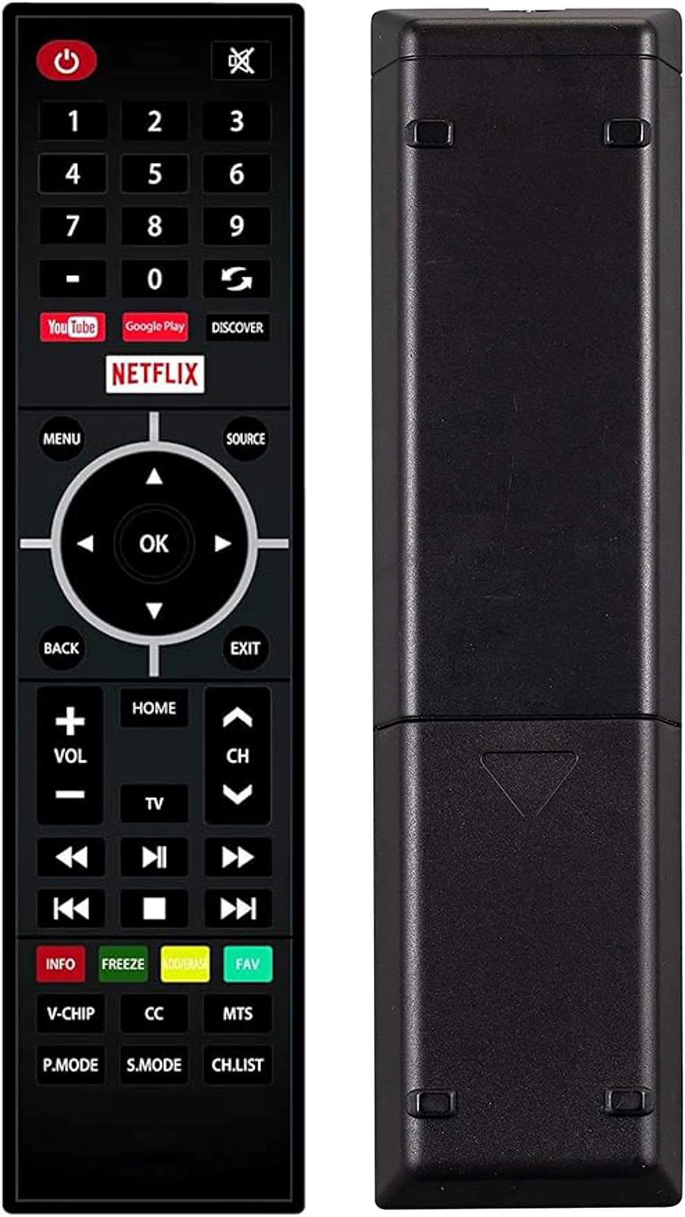 Amazon | ezControl リモコン Element Smart TV対応 Netflix YouTube
