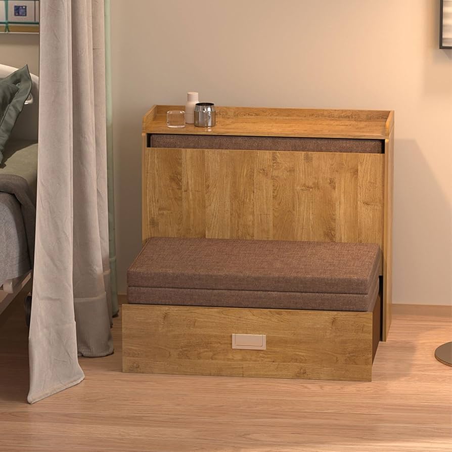 シングル)伸縮可能で省スペース！アコーディオン式ペーパーベッド　マットレス付 シングル＞ 伸縮可能で省スペース！アコーディオン式 ペーパー