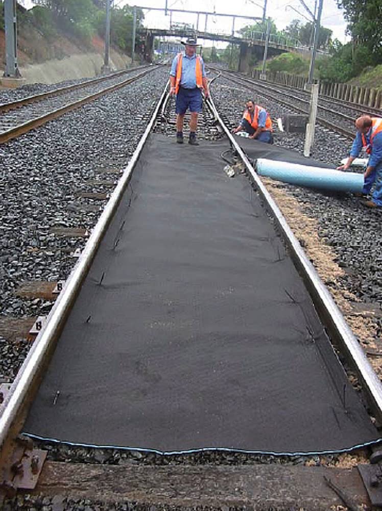 DENSORB Ölbindemittel Vlies Rolle Outdoor Long Life, breit, flüssigkeitsdicht