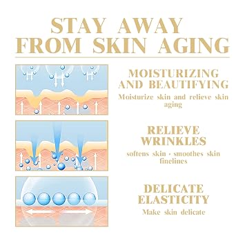 HOYGI Eye Cream, Collagen Under Eye Cream with Hyaluronic Acid for Dark Circles, Puffy Eyes & Wrinkles, Anti Aging Eye Cream, 1 Fl. Oz