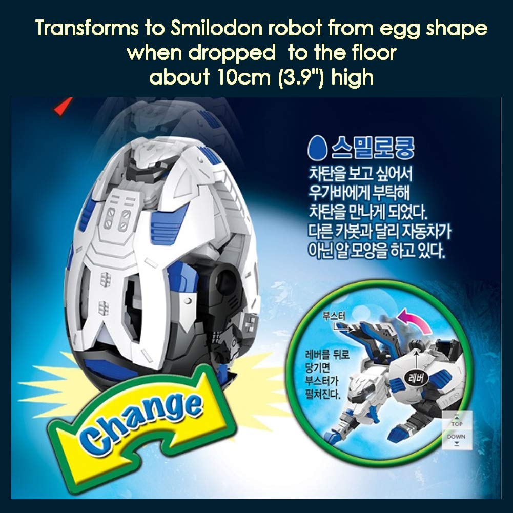 Amazon.co.jp: Hello CARBOT Smilokung ロボット 恐竜 変身