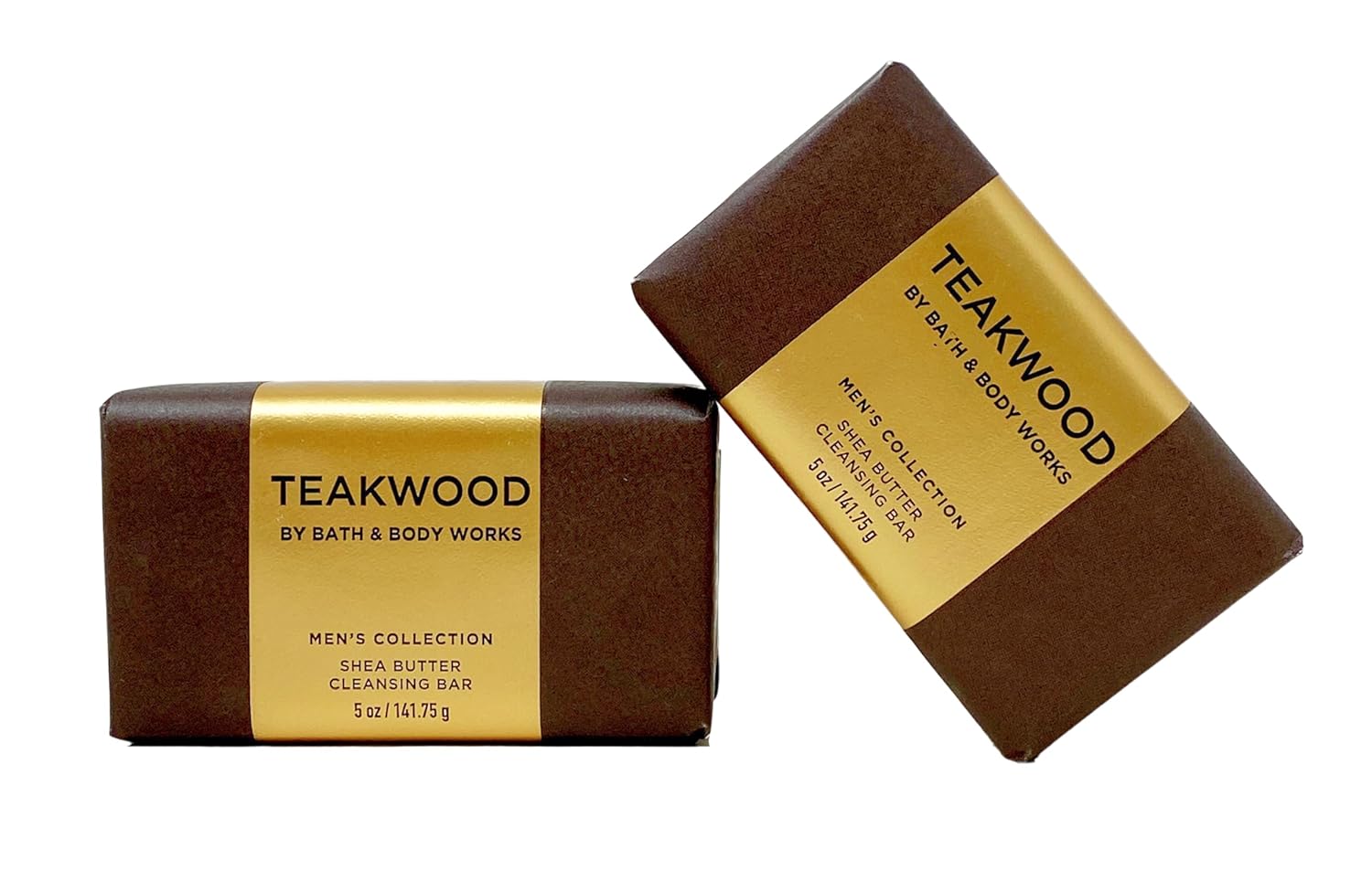 Bath & Body Works Men's Collection Teakwood - 2 pack - Cleansing Bar